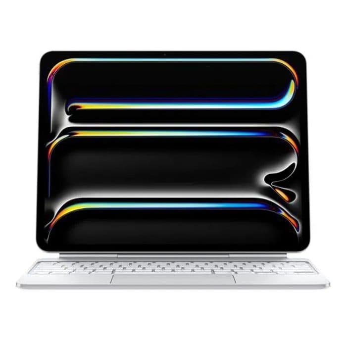 Clavier pour tablette Apple Magic Keyboard pour iPad Pro 13 pouces (M4) - Francais - Blanc — photo 1