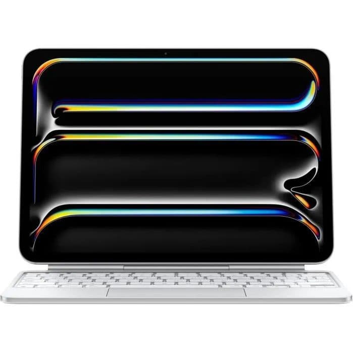 Clavier pour tablette Apple Magic Keyboard pour iPad Pro 11 pouces (M4) - Francais - Blanc — photo 1
