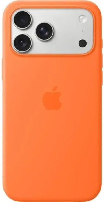 APPLE iPhone 17 Pro Max - Coque en silicone avec MagSafe - Orange — photo 1