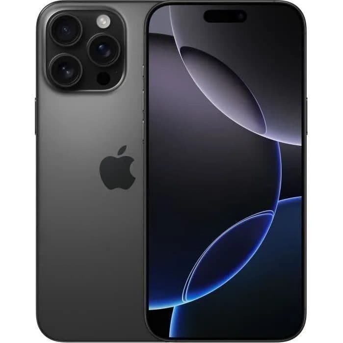 Apple iPhone 16 Pro Max (2024) 256 Go Titane Noir — photo 1