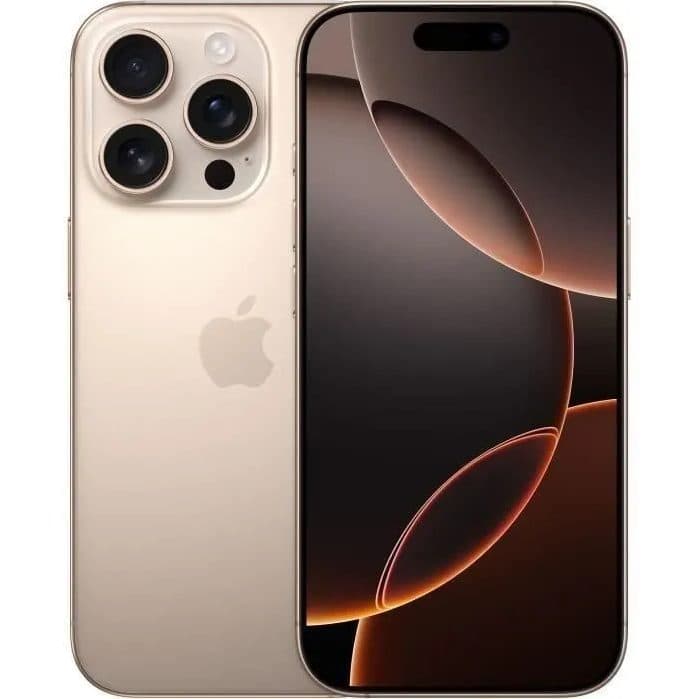 Apple iPhone 16 Pro (2024) 128 Go Titane Désert — photo 1