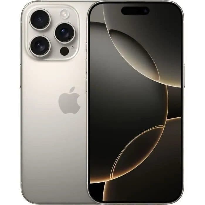 Apple iPhone 16 Pro (2024) 128 Go Titane Naturel — photo 1