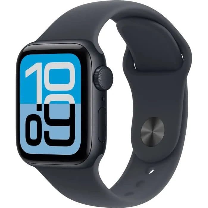 Apple Watch SE 3 GPS 40mm Boîtier Aluminium Bracelet Midnight Sport Band S/M Minuit — photo 1