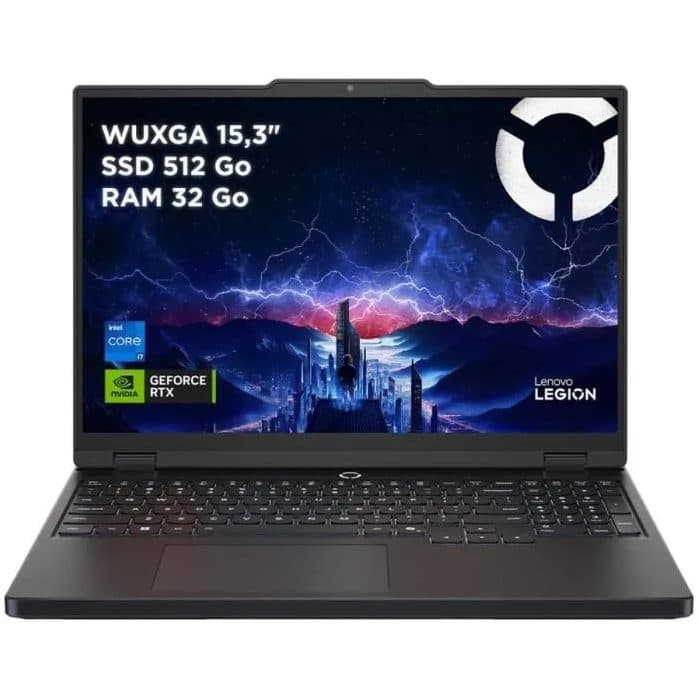 PC portable Gamer LENOVO Legion 5 15IRX10 - 15,3" 165 Hz IPS - Core i7-13650HX - RTX 5070 115W - 32 Go - 512 Go — photo 1