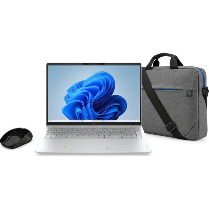 PC Portable HP OmniBook 3 16-by0041nfx - Windows 11 - 16" 2K IPS - Ryzen 5 40 - RAM 8Go - Stockage 256Go SSD + Sacoche + Souris — photo 1