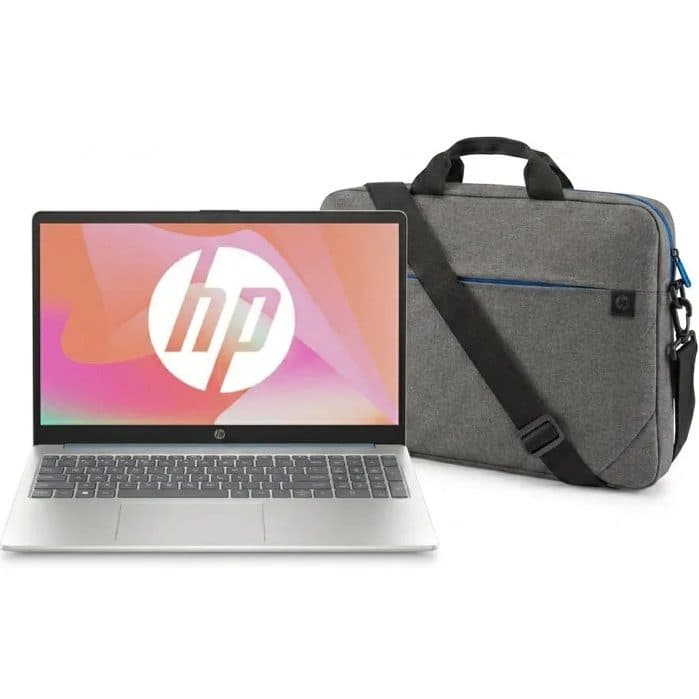 PC Portable HP 17-cp2012nf - 17,3" FHD IPS - Windows 11 - Ryzen 5 7520U - RAM 8Go - Stockage 512Go SSD + Sacoche — photo 1