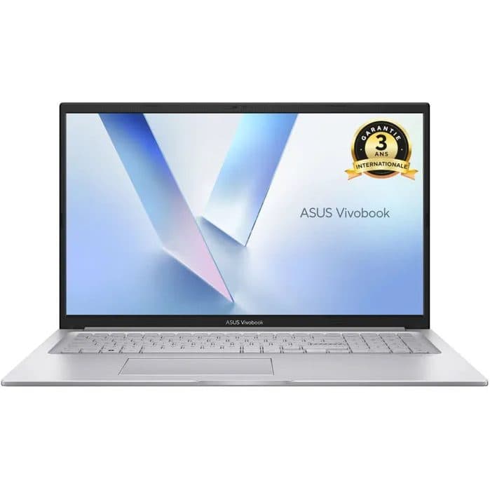 PC Portable ASUS VivoBook 17 X1704 : Sans Windows - 17,3" FHD - Intel Core 5 120U - RAM 8Go - 512Go SSD — photo 1