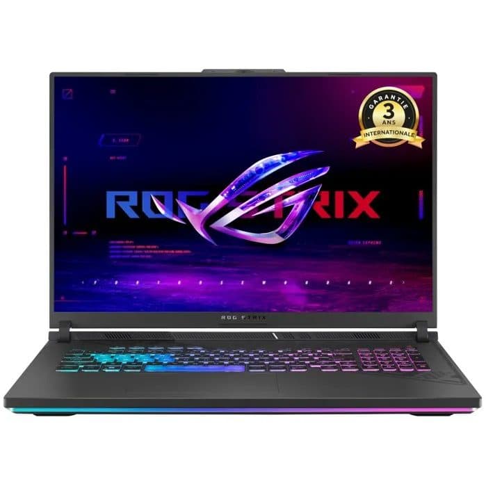 PC Portable Gamer ASUS ROG Strix G18 : Win 11 - 18.0" WQXGA 240Hz - RTX 5060 8Go - AMD Ryzen 9 9955HX - RAM 32Go - 1To SSD — photo 1