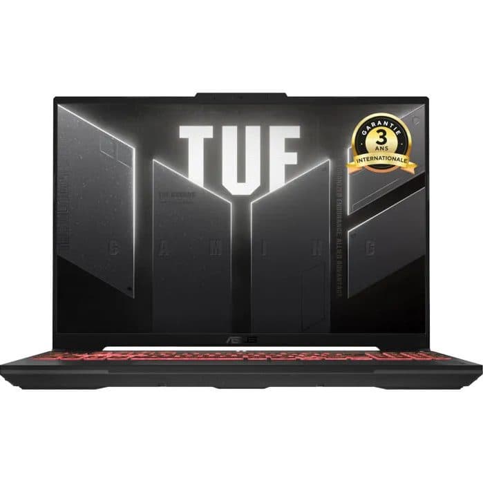 PC Portable Gamer ASUS TUF Gaming A16 TUF607 : Sans Windows - 16" WUXGA - RTX 4050 6Go - AMD Ryzen 7 170 - RAM 16Go - 512Go SSD — photo 1
